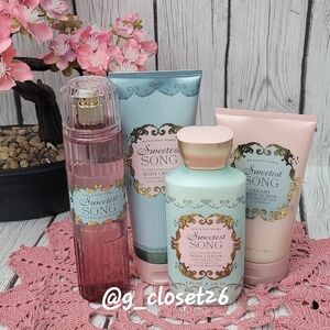 Sweetest Song Collection by Bath & Body Works,4pcs